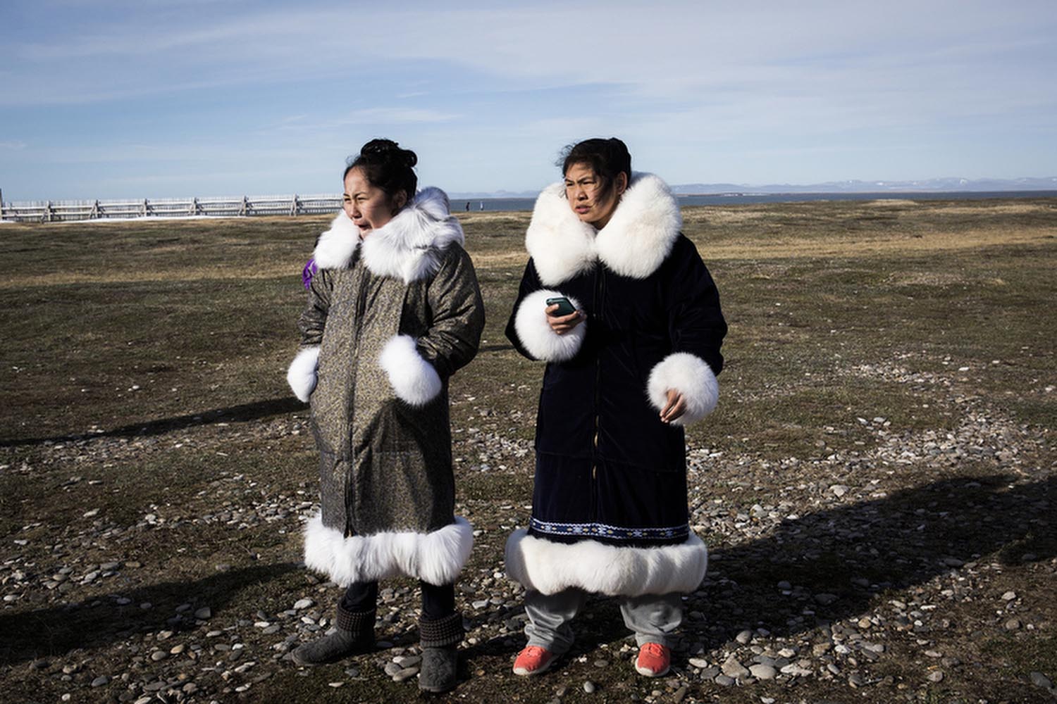 The annual whaling feast in Point Hope, Alaska © Katie Orlinsky
